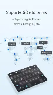 Spanish (LA) for GOKeyboard screenshot 4