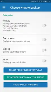 Degoo screenshot 1