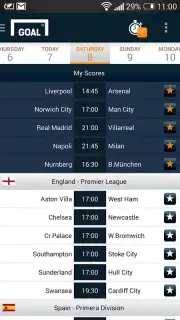 Goal Live Scores screenshot 8