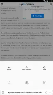 Yandex Browser Lite screenshot 14