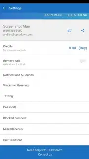 Talkatone screenshot 4