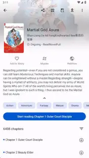 LNReader screenshot 1