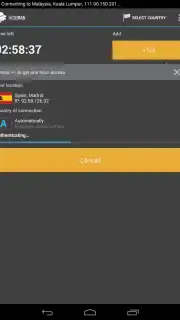 Hideman VPN screenshot 4