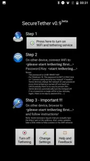 SecureTether WiFi screenshot 2