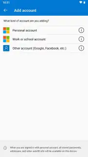 Microsoft Authenticator screenshot 18