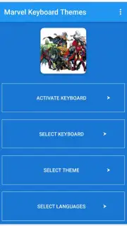 Marvel Keyboard Themes screenshot 2