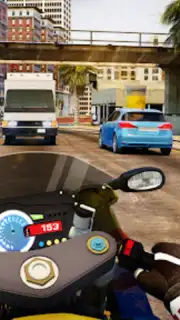 Highway Bike Riding Simulator screenshot 4