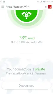 Avira Phantom VPN screenshot 11