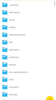 SV File Manager screenshot 1