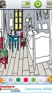 Vincent van Gogh Coloring Book screenshot 19
