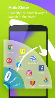 Hola Launcher screenshot 4