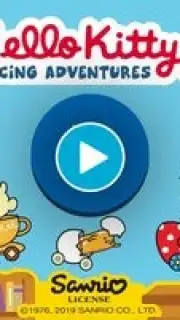 Hello Kitty games - car game screenshot 1