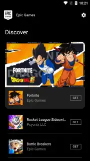 Epic Games screenshot 3