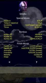 Mortal Kombat Moves screenshot 2