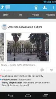 Runkeeper screenshot 2
