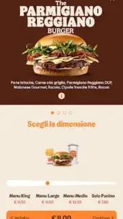 Burger King Italia screenshot 1