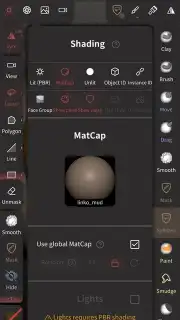 Nomad Sculpt screenshot 8