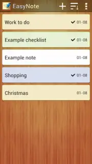 Bloc EasyNote Notepad screenshot 1