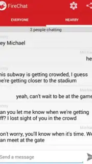 Firechat screenshot 2