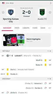 FlashScore screenshot 10