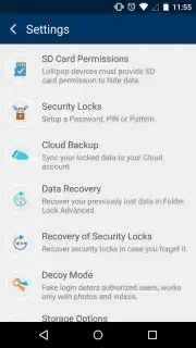 Folder Lock Advanced screenshot 1