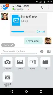 Cisco Jabber screenshot 3