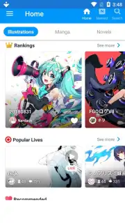 pixiv screenshot 4