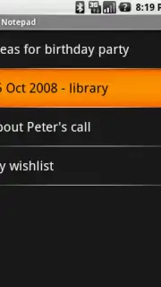 OI Notepad screenshot 2