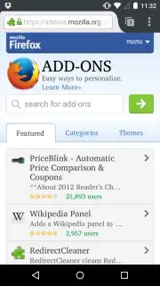 Firefox Beta screenshot 2