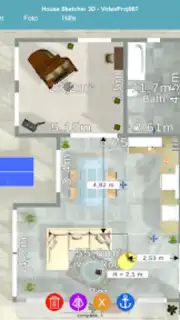 HOUSE SKETCHER | 3D FLOOR PLAN screenshot 2