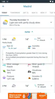 Weather 14 Days - Meteored screenshot 11