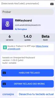 RM Keyboard screenshot 2