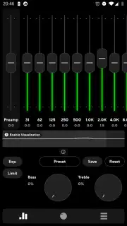 Poweramp Equalizer screenshot 1