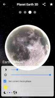 Earth Planet 3D live wallpaper screenshot 10