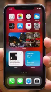 iPhone 14 Launcher iOS 16 2023 screenshot 1