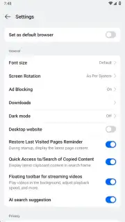 Internet Browser screenshot 6