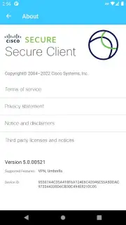 Cisco Secure Client screenshot 1