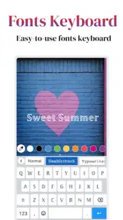 Fonts Aa - Keyboard Fonts Art screenshot 5
