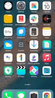 iOS Launcher screenshot 1