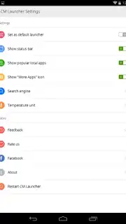 CM Launcher screenshot 3