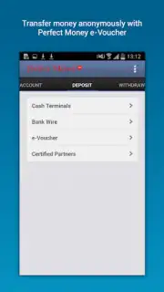 Perfect Money screenshot 2