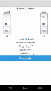 Калькулятор здоровья screenshot 4