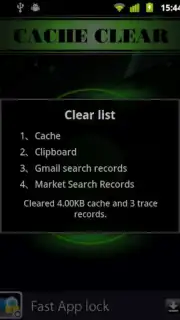 Cache Clear screenshot 4