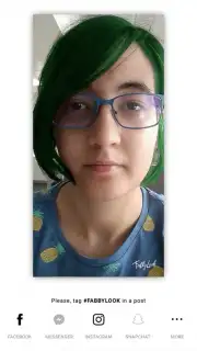 Fabby Look — hair color changer & style effects screenshot 7