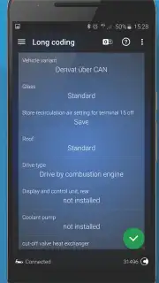 OBDeleven VAG car diagnostics screenshot 10